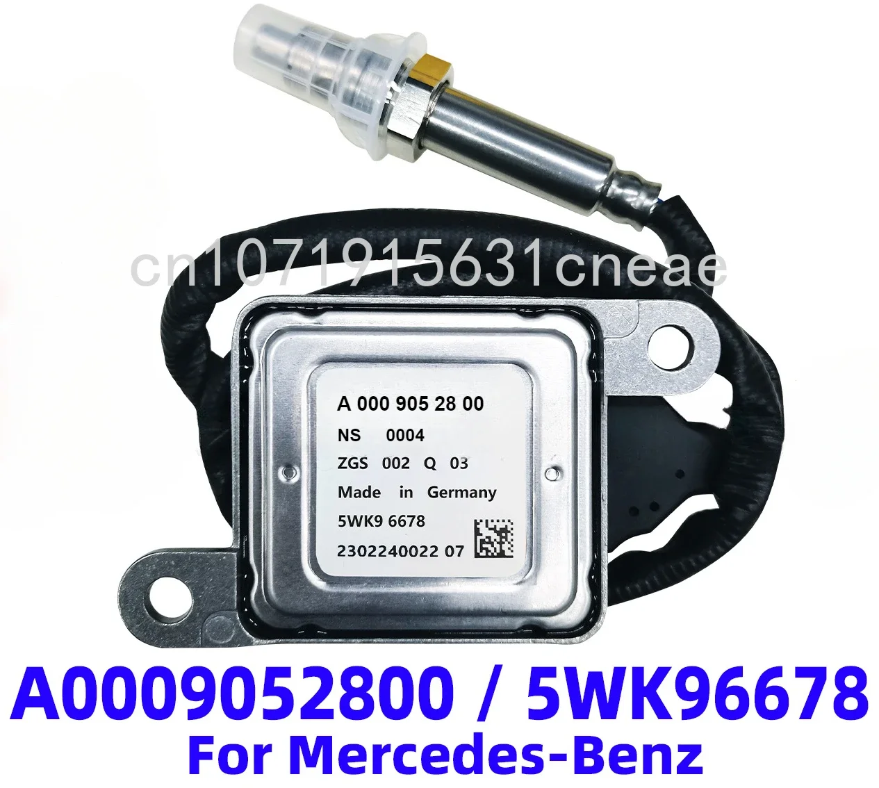 5WK96678 A0009052800 Nitrogen Oxygen NOX Sensor For Mercedes-Benz GLE SLC SLK V W447 Vito Mixto
5WK96678 A0009052800 Nitrogen Oxygen NOX Sensor For Mercedes-Benz GLE SLC SLK V W447 Vito Mixto