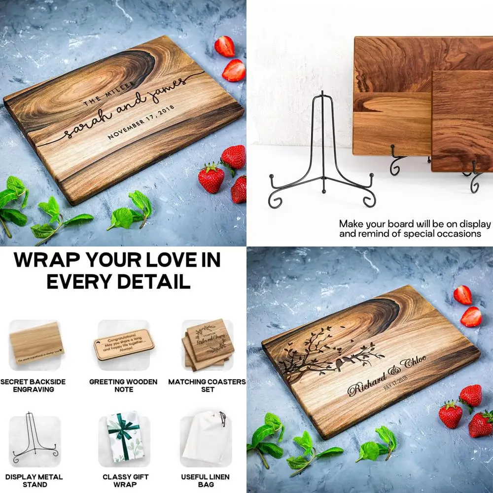 10x14 engraved walnut cutting board - custom family name for anniversary or wedding gift
10x14 engraved walnut cutting board - custom family name for anniversary or wedding gift