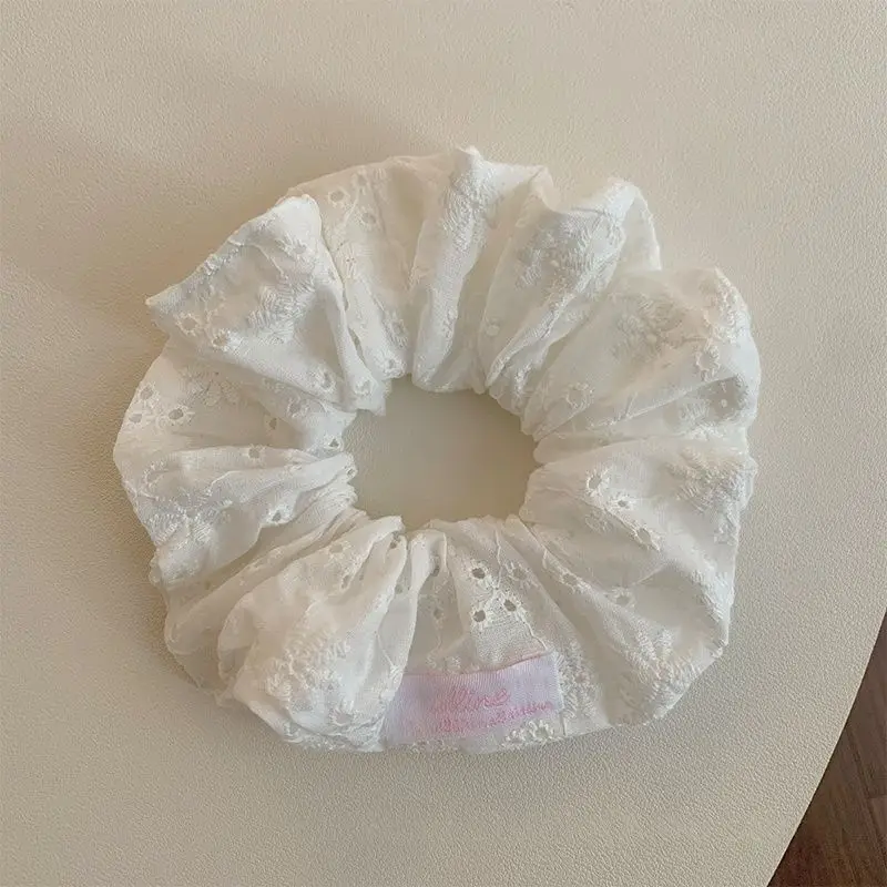White Hollow Large Intestine Hair Circle Female Literary Style Girl Tied Hair Rope Bun Temperament Head Rope Hair Accessories
White Hollow Large Intestine Hair Circle Female Literary Style Girl Tied Hair Rope Bun Temperament Head Rope Hair Accessories