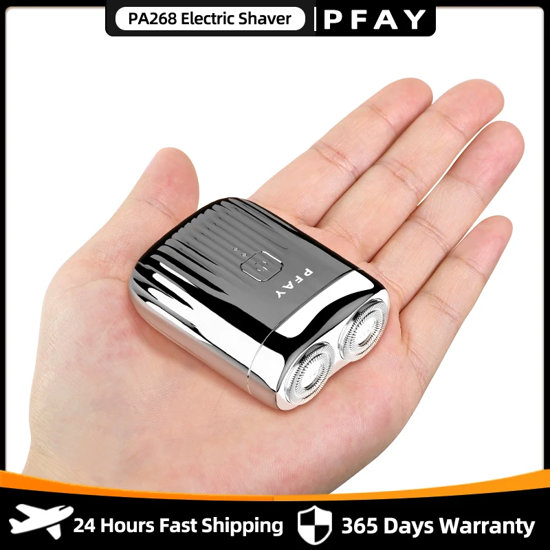 PFAY PA268 Men's Electric Shaver Mini Shaving Machine for Men Portable Electric Razor IPX7 Washable Rechargeable Beard Trimmer
PFAY PA268 Men's Electric Shaver Mini Shaving Machine for Men Portable Electric Razor IPX7 Washable Rechargeable Beard Trimmer