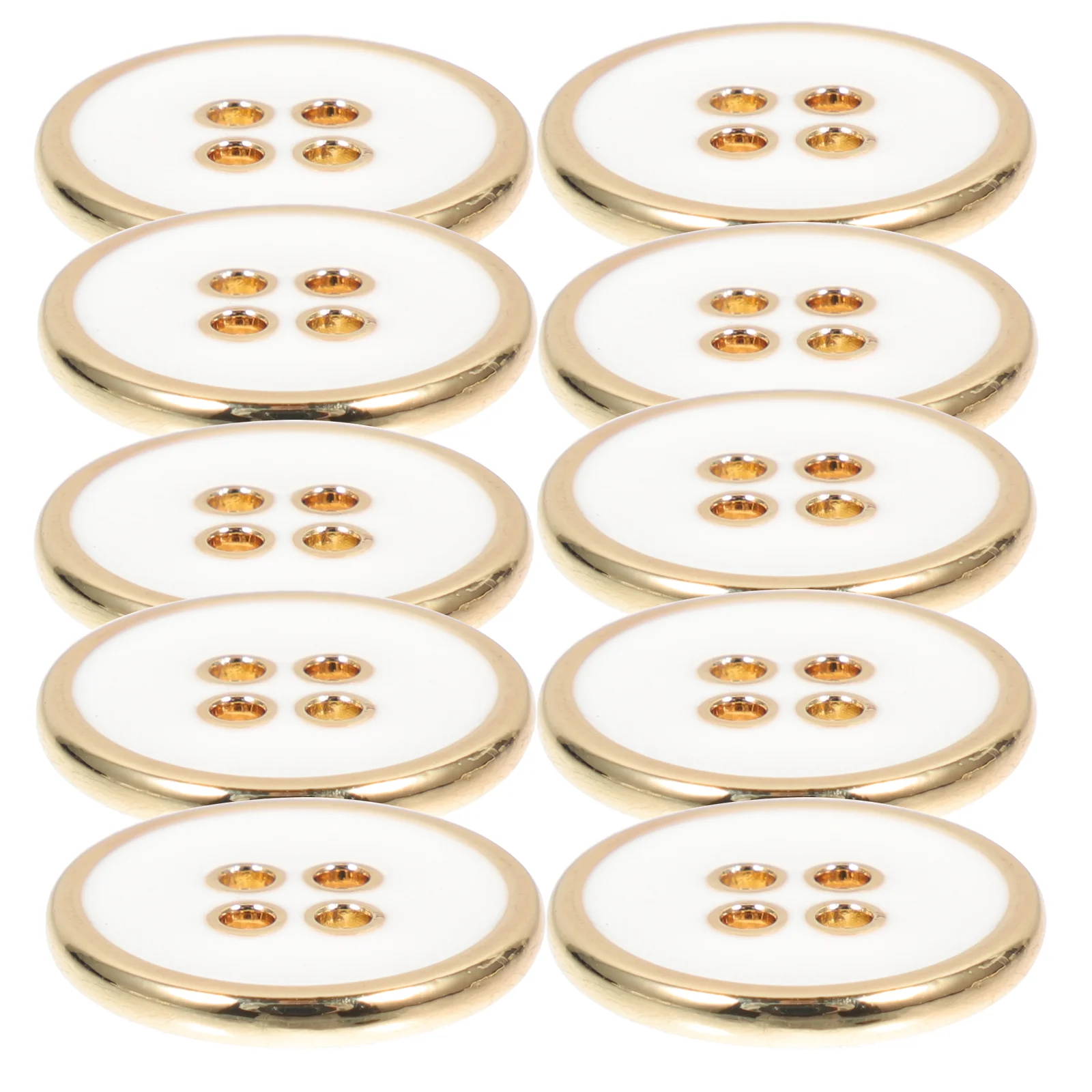 10 Pcs Coat Buttons Convenient Metal Clothes for Replacement Suit Clothing Casual Wear Handmade Wind Sewing
10 Pcs Coat Buttons Convenient Metal Clothes for Replacement Suit Clothing Casual Wear Handmade Wind Sewing