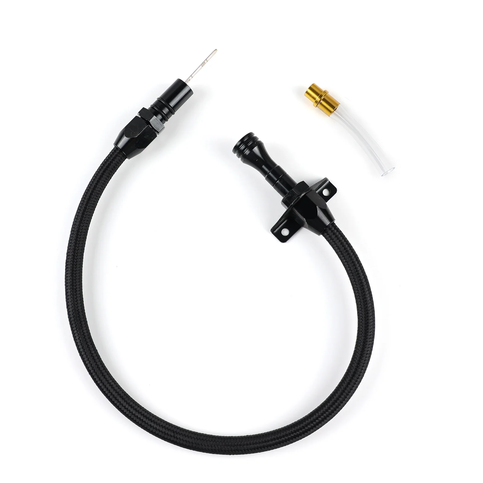 Flexible Oil Dipstick with Black Housing for LS Series Truck Engines LSX LS1 LS2 LS3 LS6 4.8L 5.7L 6.0L 6.2L Compatible
Flexible Oil Dipstick with Black Housing for LS Series Truck Engines LSX LS1 LS2 LS3 LS6 4.8L 5.7L 6.0L 6.2L Compatible