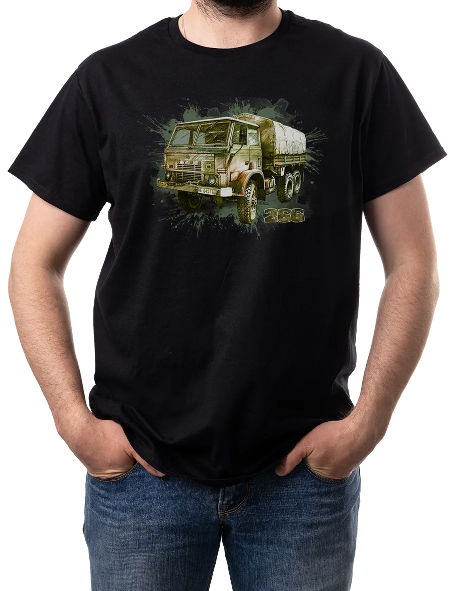 Vintage Polish Star 266 Military Truck T-Shirt 100% Cotton O-Neck Summer Short Sleeve Casual Mens T-shirt Size S-3XL
Vintage Polish Star 266 Military Truck T-Shirt 100% Cotton O-Neck Summer Short Sleeve Casual Mens T-shirt Size S-3XL