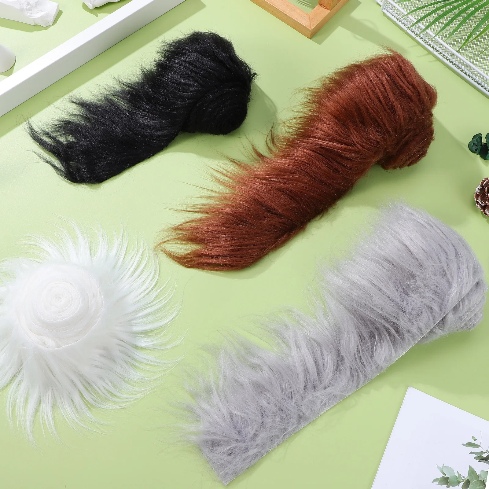 4Pcs Artificial Faux Ribbon Soft Comfortable Fabric Ample Length Easy Use Strong DIY Decoration Sewing Projects
4Pcs Artificial Faux Ribbon Soft Comfortable Fabric Ample Length Easy Use Strong DIY Decoration Sewing Projects