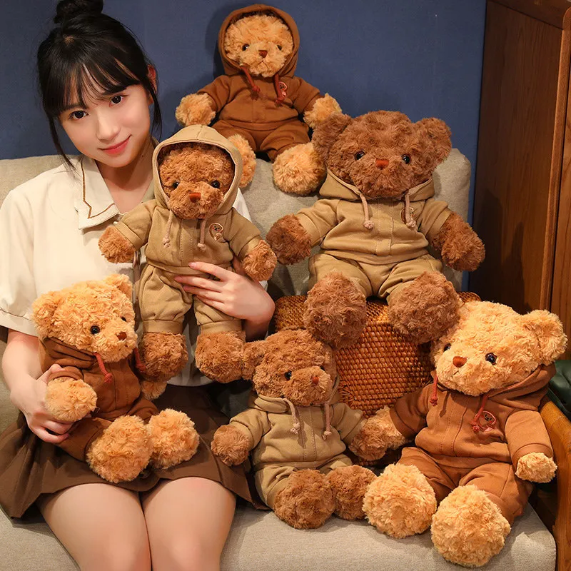 Cartoon Motion Bear Plush Toy Stuffed Animal Doll High Quality Birthday Gift Party Favor For Kids Children Accompany Decorate
Cartoon Motion Bear Plush Toy Stuffed Animal Doll High Quality Birthday Gift Party Favor For Kids Children Accompany Decorate
