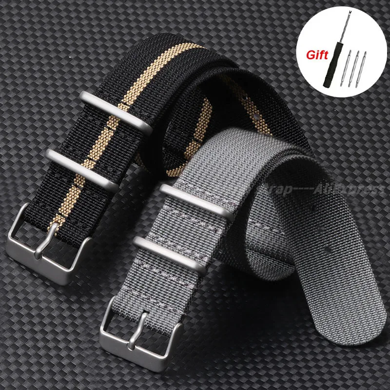 Ribbed Watch Strap 18mm 20mm 22mm Nylon Watch Straps Braid Fabric Watchband Accessories for Men's Military Watch Band for Seiko
Ribbed Watch Strap 18mm 20mm 22mm Nylon Watch Straps Braid Fabric Watchband Accessories for Men's Military Watch Band for Seiko