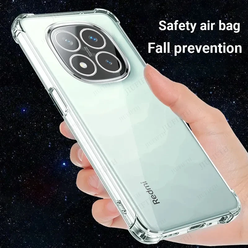For Xiaomi POCO X7 Case Silicone Soft Phone Cases Xiomi Little X6 X5 X 6 Pro Funda Transparent Shockproof Airbag Bumper Cover
For Xiaomi POCO X7 Case Silicone Soft Phone Cases Xiomi Little X6 X5 X 6 Pro Funda Transparent Shockproof Airbag Bumper Cover