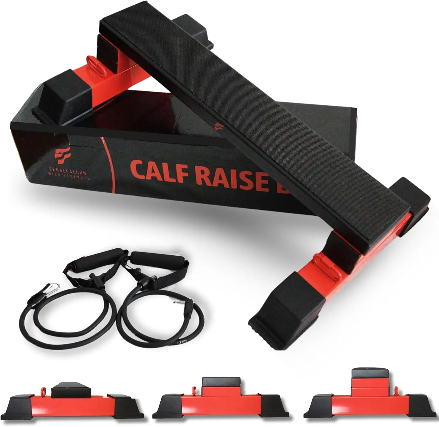 Adjustable Steel Calf Raise Block Calisthenics Gym Equipment Non-Slip Band Compatible Bar for Calves Foot Ankle Strength Home Wo
Adjustable Steel Calf Raise Block Calisthenics Gym Equipment Non-Slip Band Compatible Bar for Calves Foot Ankle Strength Home Wo