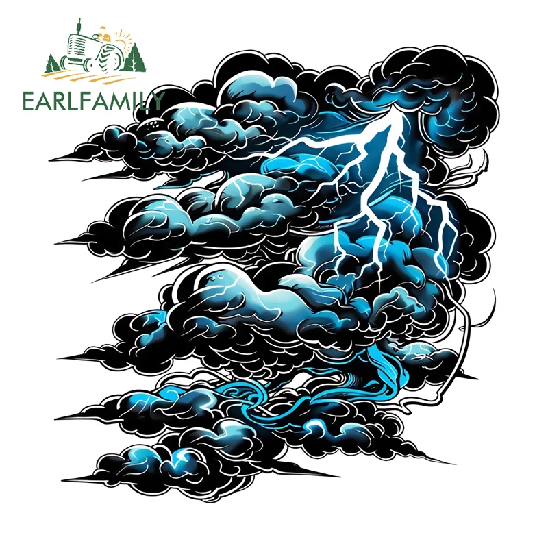 EARLFAMILY Lightning Car Stickers Campervan Vehicle Auto Personality Creative Vinyl Decals Occlusion Scratch Car Accessories
EARLFAMILY Lightning Car Stickers Campervan Vehicle Auto Personality Creative Vinyl Decals Occlusion Scratch Car Accessories