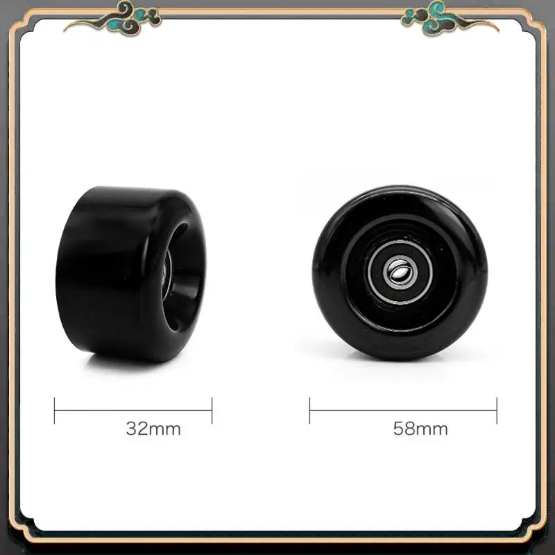 Premium 4Pcs Roller Skate Wheels With Bearings For Double Row Skating,Outdoor/Indoor Quad Skates And Skateboard,32Mm X 58Mm 82A
Premium 4Pcs Roller Skate Wheels With Bearings For Double Row Skating,Outdoor/Indoor Quad Skates And Skateboard,32Mm X 58Mm 82A