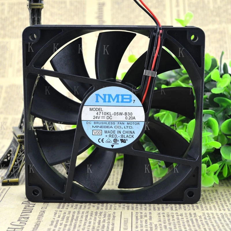 C New for NMB-MAT 4710KL-05W-B30 24V 0.20A 2-Wire Cooling Fan # Also
C New for NMB-MAT 4710KL-05W-B30 24V 0.20A 2-Wire Cooling Fan # Also