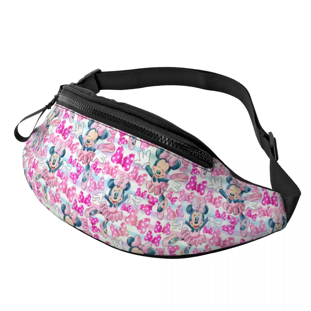 Custom Minnie Mickey Mouse Fanny Bag Crossbody Waist Pack Men Women Travel Hiking Phone Money Pouch
Custom Minnie Mickey Mouse Fanny Bag Crossbody Waist Pack Men Women Travel Hiking Phone Money Pouch