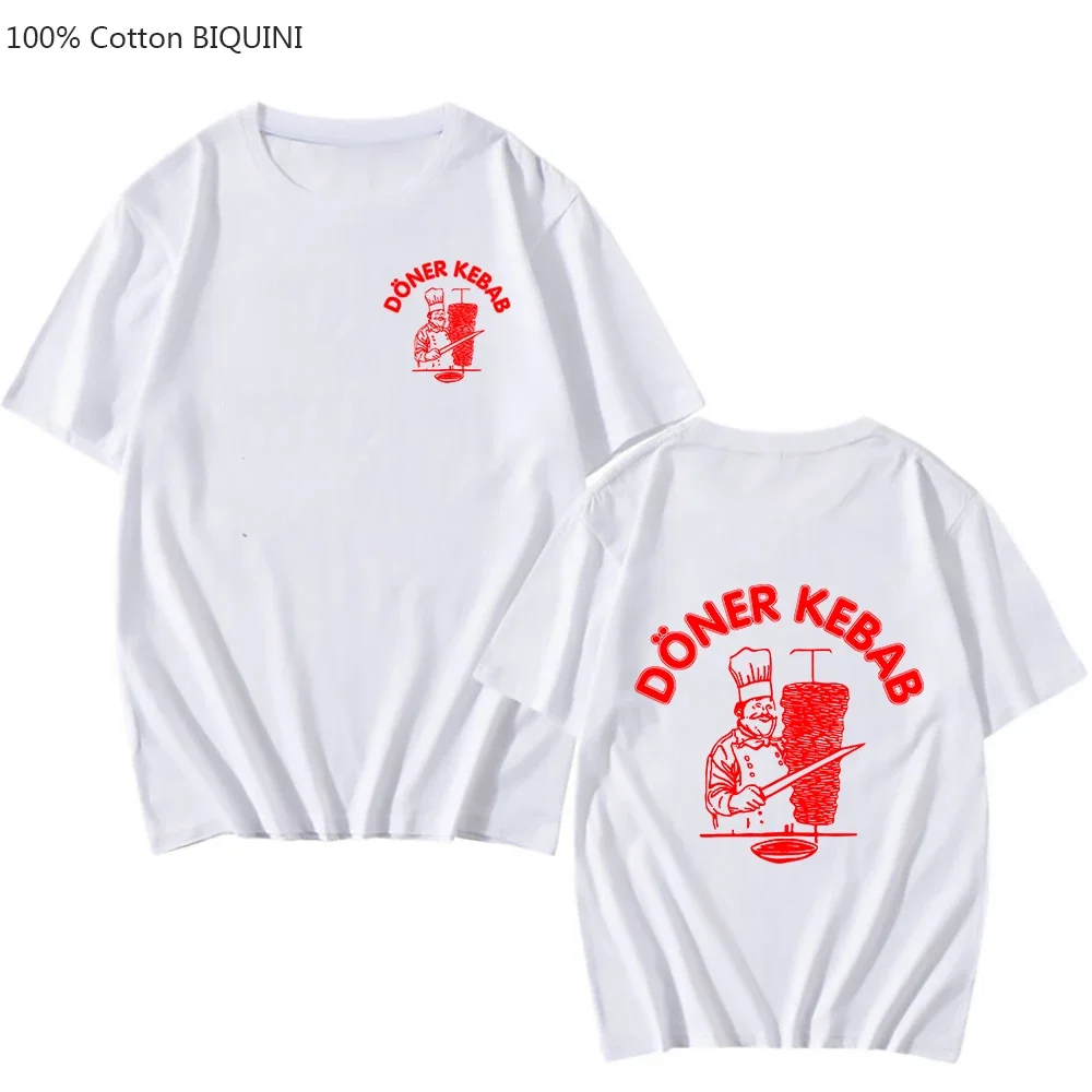 Funny Tee T-Shirts Doner Kebab GraphicFashion Summer Men's Short Sleeve T Shirts White Tops Tees Clothes Cotton Camisetas
Funny Tee T-Shirts Doner Kebab GraphicFashion Summer Men's Short Sleeve T Shirts White Tops Tees Clothes Cotton Camisetas
