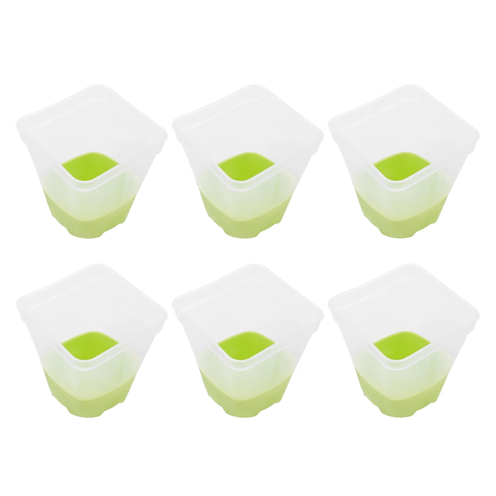 6 Pcs Silicone Seedling Flower Pot Orchid Nursery Care Breathable Silica Gel with Holes
6 Pcs Silicone Seedling Flower Pot Orchid Nursery Care Breathable Silica Gel with Holes