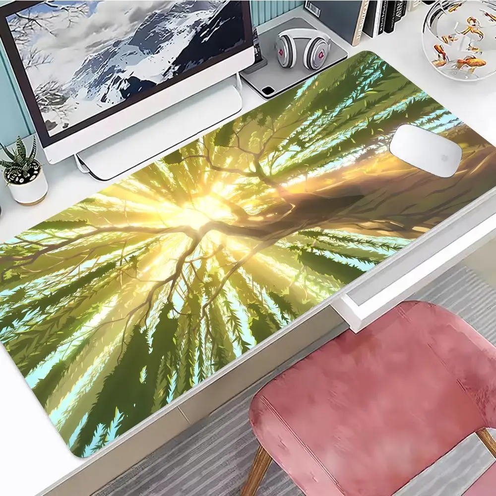 Tyndall Effect Shape Of Light Mouse Pad Gaming Mouse Pad, Mouse Pad with Edges and Non-Slip Rubber Base, Extended Mouse Pad
Tyndall Effect Shape Of Light Mouse Pad Gaming Mouse Pad, Mouse Pad with Edges and Non-Slip Rubber Base, Extended Mouse Pad
