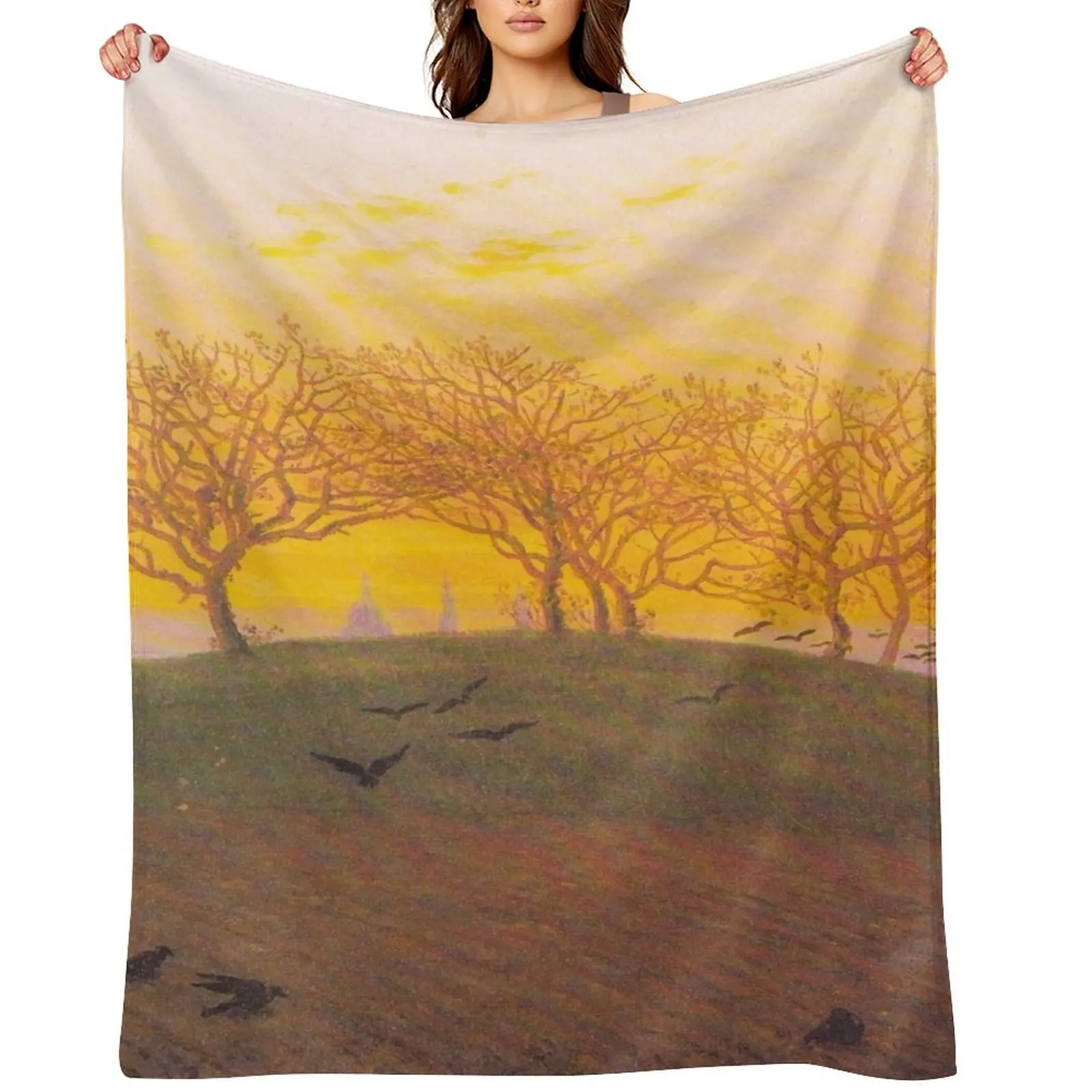 HD CASPAR DAVID FRIEDRICH - Sunset Hill Throw Blanket Decoratives Extra Large Throw bed plaid Soft Plush Plaid Blankets
HD CASPAR DAVID FRIEDRICH - Sunset Hill Throw Blanket Decoratives Extra Large Throw bed plaid Soft Plush Plaid Blankets