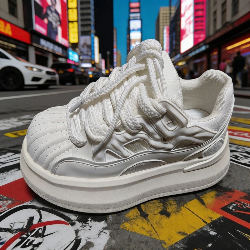 Men's Shoes 2026 Trend Design Big Round Toe Board Shoes Thick Soled Breathable Men Chunky Sneakers Fashion Men Casual Shoes
Men's Shoes 2026 Trend Design Big Round Toe Board Shoes Thick Soled Breathable Men Chunky Sneakers Fashion Men Casual Shoes