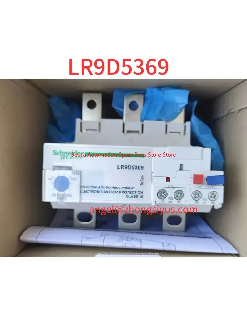 New LR9D5369 electronic overload relay, 90-150A 
New LR9D5369 electronic overload relay, 90-150A