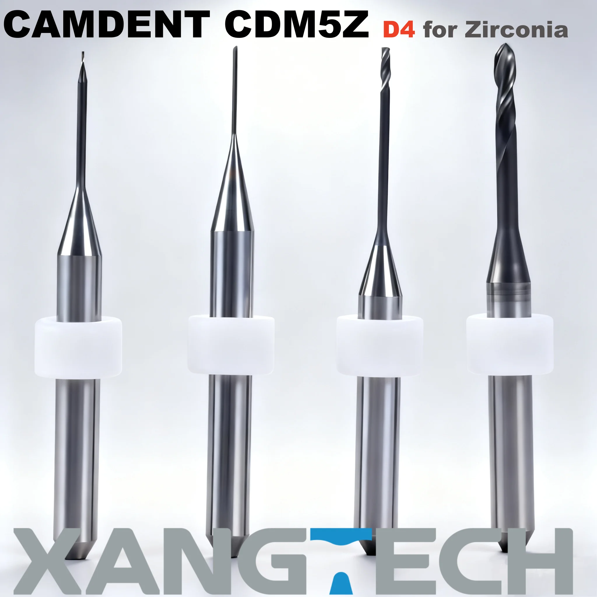 XANGTECH CAMDENT CDM5Z D4 Циркониевые фрезерные боры для стоматологических блоков CAD CAM Стоматологические фрезы Стоматологические материалы 
XANGTECH CAMDENT CDM5Z D4 Циркониевые фрезерные боры для стоматологических блоков CAD CAM Стоматологические фрезы Стоматологические материалы