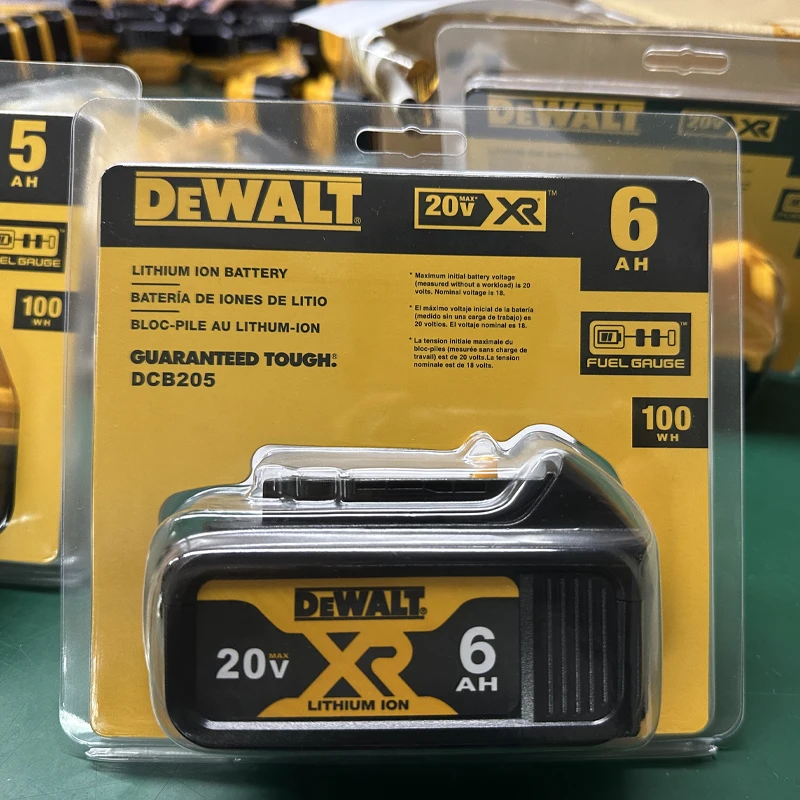New 20V 6.0Ah MAX 18650 Battery Power Tool Replacement DeWalt DCG406 DCD887 DCF880 DCF860 DCF922 20V 6A 18v Battery With Charger
New 20V 6.0Ah MAX 18650 Battery Power Tool Replacement DeWalt DCG406 DCD887 DCF880 DCF860 DCF922 20V 6A 18v Battery With Charger