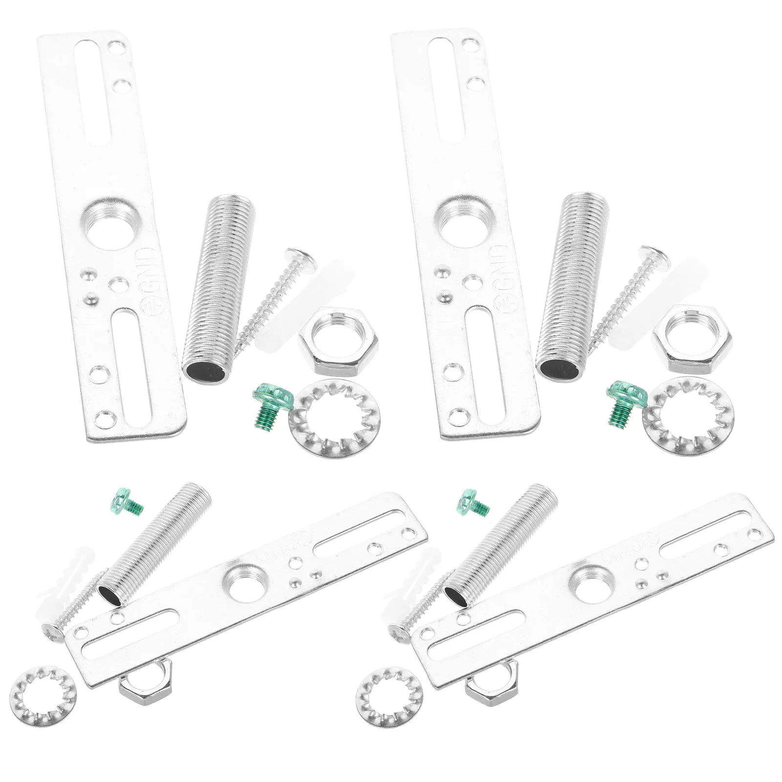 4Pcs Ceiling Light Fixture Mounting Brackets Iron Crossbar Plate Universal Lamp Hardware Kit for Stable Secure Ceiling Wall
4Pcs Ceiling Light Fixture Mounting Brackets Iron Crossbar Plate Universal Lamp Hardware Kit for Stable Secure Ceiling Wall