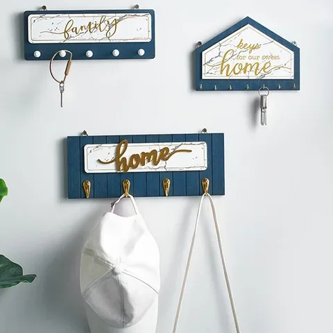 New Vintage Wood Wall Hanging Key Hanger Holder Coat Hook Decorative Rack Small Space Saving Home Hallway Bedroom Door Back
New Vintage Wood Wall Hanging Key Hanger Holder Coat Hook Decorative Rack Small Space Saving Home Hallway Bedroom Door Back