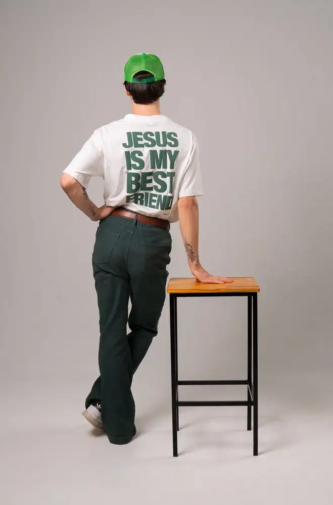 Amen 2025 Summer Classic Men's and Women's Tee JESUS IS MY BEST FRIEND Print Cotton Round Neck Short Sleeve Casual Sport T Shirt
Amen 2025 Summer Classic Men's and Women's Tee JESUS IS MY BEST FRIEND Print Cotton Round Neck Short Sleeve Casual Sport T Shirt