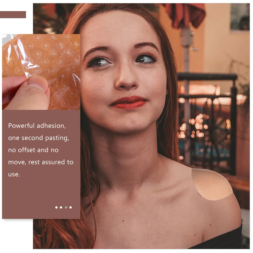 Non-Slip Adhesive Shoulder Pad Invisible Silicone Breathable Light Thin Year-Round Use Unisex Push-Up Pads Anti-S
Non-Slip Adhesive Shoulder Pad Invisible Silicone Breathable Light Thin Year-Round Use Unisex Push-Up Pads Anti-S