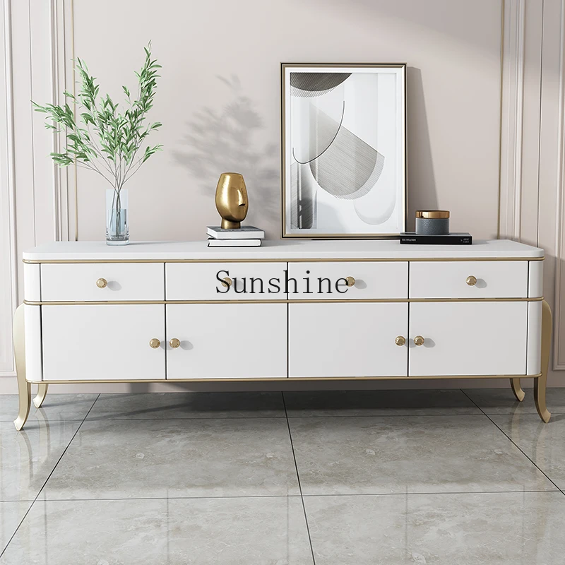 American light luxury TV cabinet coffee table combination modern and simple, small apartment living room post-modern solid wood
American light luxury TV cabinet coffee table combination modern and simple, small apartment living room post-modern solid wood