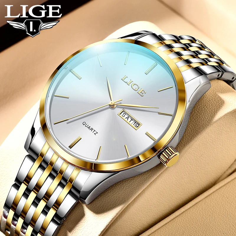 2024 LIGE Luxury Men Watches Business Top Brand Man Wristwatch Waterproof Luminous Date Week Quartz Men's Watch High Quality+Box
2024 LIGE Luxury Men Watches Business Top Brand Man Wristwatch Waterproof Luminous Date Week Quartz Men's Watch High Quality+Box
