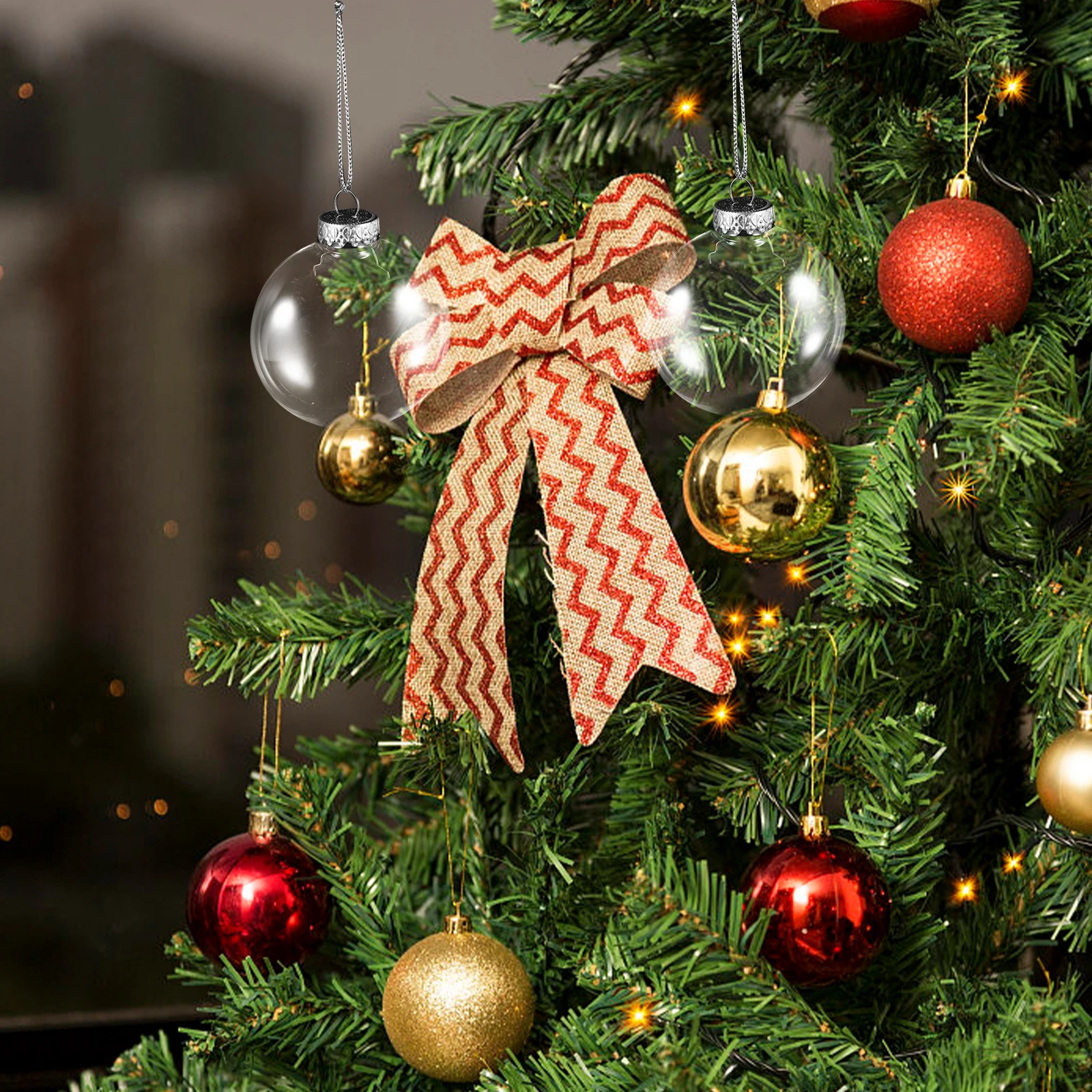 12pcs Hollow Christmas Ball Clear Plastic 8cm Flat Round DIY Wedding Party Tree Hanging Ornaments Decorations
12pcs Hollow Christmas Ball Clear Plastic 8cm Flat Round DIY Wedding Party Tree Hanging Ornaments Decorations