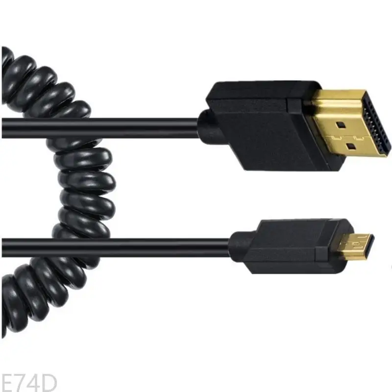 E74D 4K@60Hz Micros HDMIs to HDMIs Male Cable for Gaming and Video Streaming Devices
E74D 4K@60Hz Micros HDMIs to HDMIs Male Cable for Gaming and Video Streaming Devices