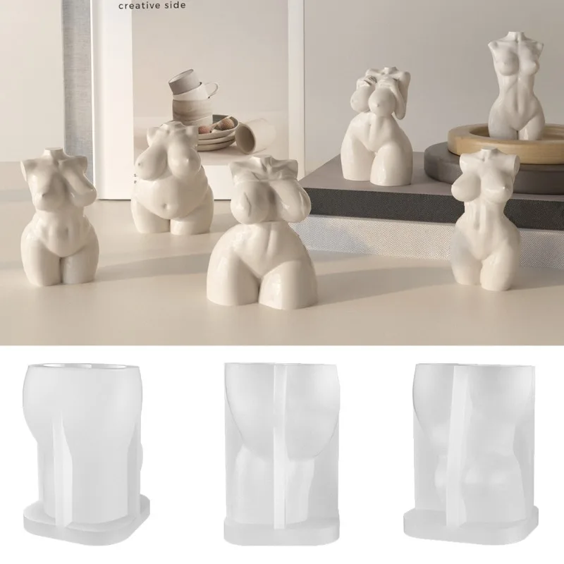 DIY Silicone Mold for Human Body Aromatherapy Candle Mold Male Female Half Body Portrait Easy Demolding Home Decoration Ornament
DIY Silicone Mold for Human Body Aromatherapy Candle Mold Male Female Half Body Portrait Easy Demolding Home Decoration Ornament