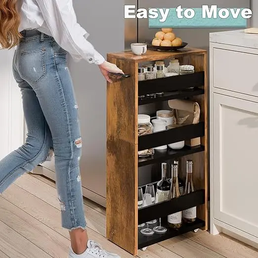Trolley, food cart, home kitchen, multi-functional movable storage rack, iron and wood combined storage rack
Trolley, food cart, home kitchen, multi-functional movable storage rack, iron and wood combined storage rack