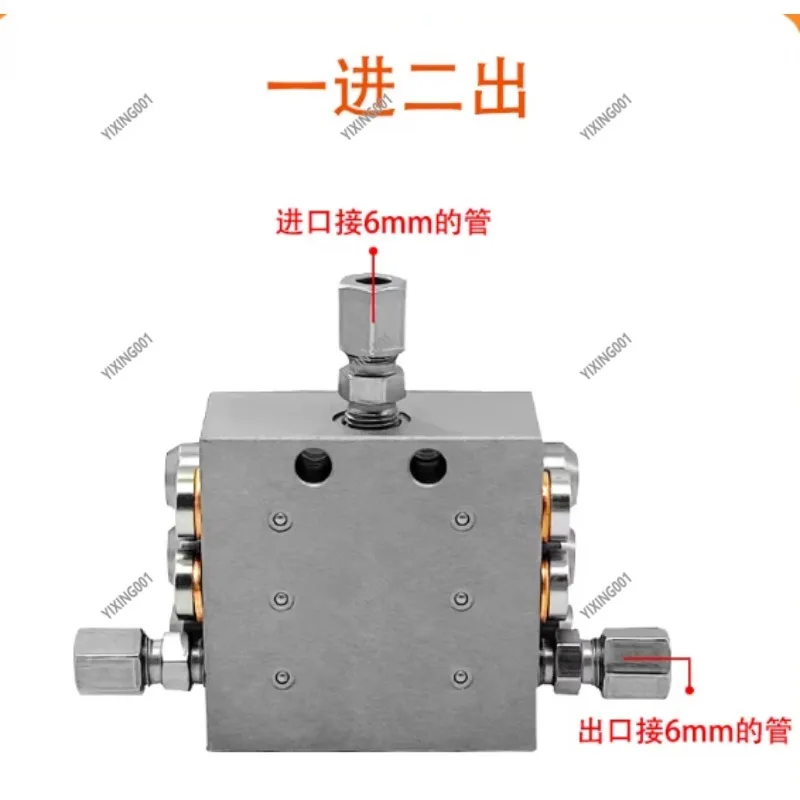 SSV Progressive Grease Distributor - 2-20 Positions Stable Precise Lubricating Oil Distribution Valve
SSV Progressive Grease Distributor - 2-20 Positions Stable Precise Lubricating Oil Distribution Valve