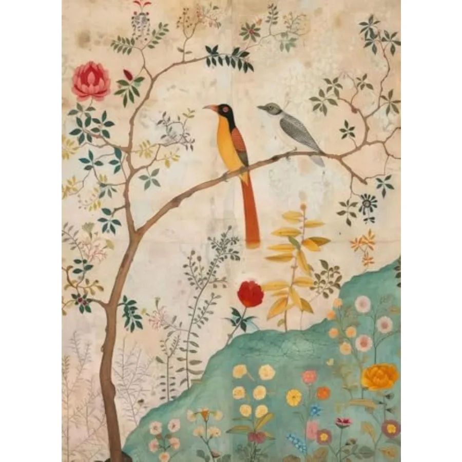 Paint by Numbers for Adults and Beginner, Vintage Persian Birds Flowers Painting by Number Kits On Canvas, Number Artist Paint
Paint by Numbers for Adults and Beginner, Vintage Persian Birds Flowers Painting by Number Kits On Canvas, Number Artist Paint