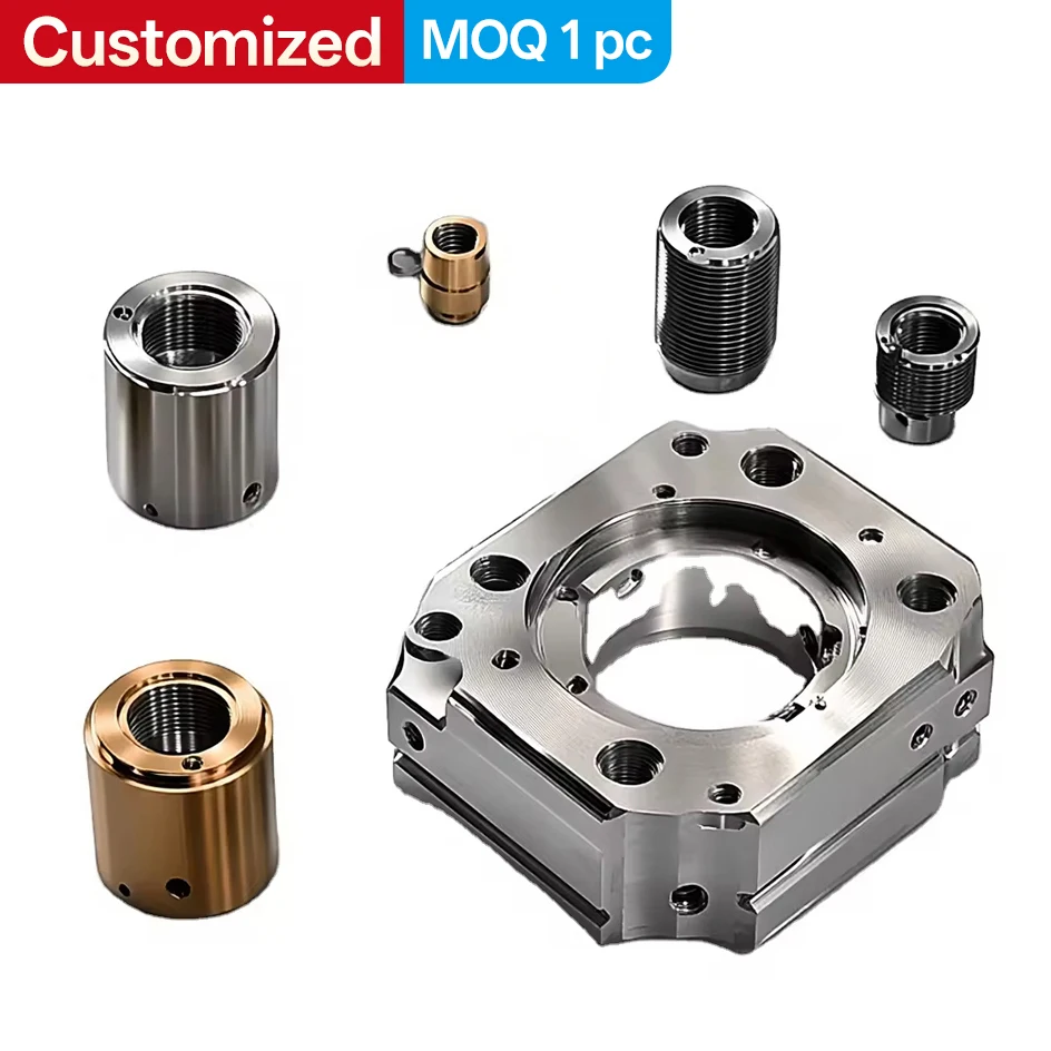 WeSeW OEM Custom CNC Lathe Machining Service for Rapid Prototyping Stainless Steel Copper Metal Turning Machinery Aluminium
WeSeW OEM Custom CNC Lathe Machining Service for Rapid Prototyping Stainless Steel Copper Metal Turning Machinery Aluminium