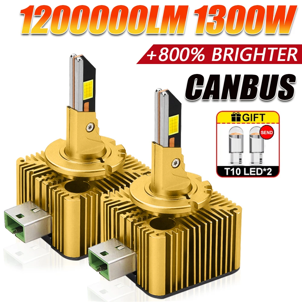D SERIES D1S D3S Светодиодная фара D2S D2R D4S D4R D8S 1300 Вт Canbus Plug&Play Автоматическая лампа 6000K CSP Chip Turbo Автомобильные лампы высокой мощности
D SERIES D1S D3S Светодиодная фара D2S D2R D4S D4R D8S 1300 Вт Canbus Plug&Play Автоматическая лампа 6000K CSP Chip Turbo Автомобильные лампы высокой мощности