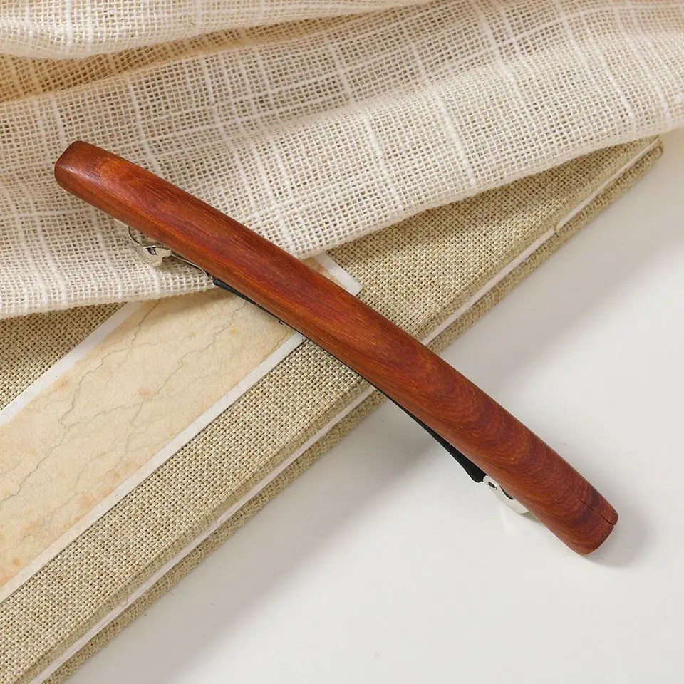 Minimalist Wooden French Hair Barrette Spring Clip Elegant Oriental Hair Accessories for Cheongsam Formal and Casual Use
Minimalist Wooden French Hair Barrette Spring Clip Elegant Oriental Hair Accessories for Cheongsam Formal and Casual Use