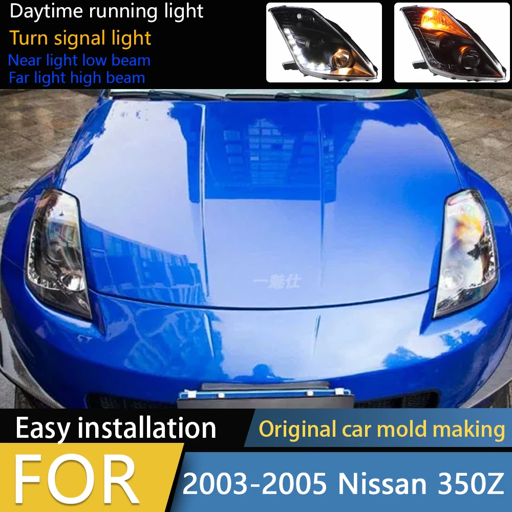 Sell Well Car Headlights Headlamp Assembly Modified LED DRL Head Lamp Head Light For NISSAN 350Z 2003-2005 2006-2008
Sell Well Car Headlights Headlamp Assembly Modified LED DRL Head Lamp Head Light For NISSAN 350Z 2003-2005 2006-2008