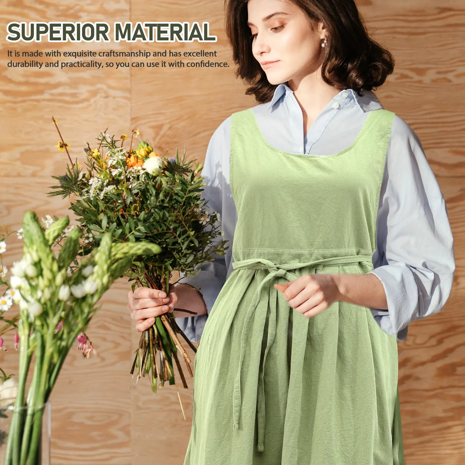 Premium Kitchen Cooking Apron for Home Cafe Restaurant Bar Hotel Workshop Multi Purpose Washable Oil Proof Wear Resistant Waist
Premium Kitchen Cooking Apron for Home Cafe Restaurant Bar Hotel Workshop Multi Purpose Washable Oil Proof Wear Resistant Waist