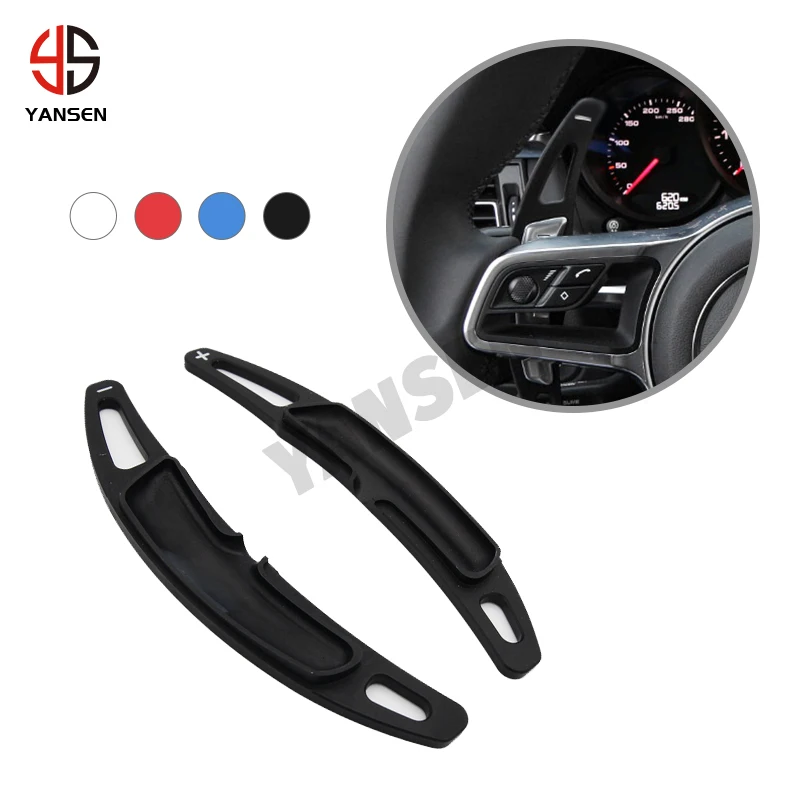 Car Steering Wheel Shifter DSG Gear Sticker for Porsche Panamera Macan 718 911 918 Spyder Boxster Shift Paddle Extension
Car Steering Wheel Shifter DSG Gear Sticker for Porsche Panamera Macan 718 911 918 Spyder Boxster Shift Paddle Extension