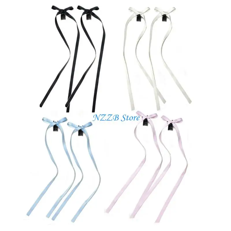 T21F 8pcs Bowknot Hairpin Long Ribbon Hair Clip Women Girl Accessories Bow Hairclip
T21F 8pcs Bowknot Hairpin Long Ribbon Hair Clip Women Girl Accessories Bow Hairclip