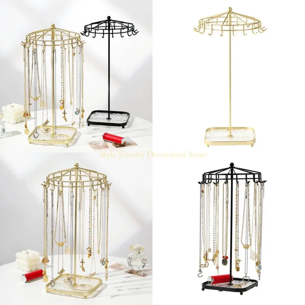 D46E Necklace Rack Alloy Material Bracelet Holder Must Have for Jewelry Enthusiasts
D46E Necklace Rack Alloy Material Bracelet Holder Must Have for Jewelry Enthusiasts
