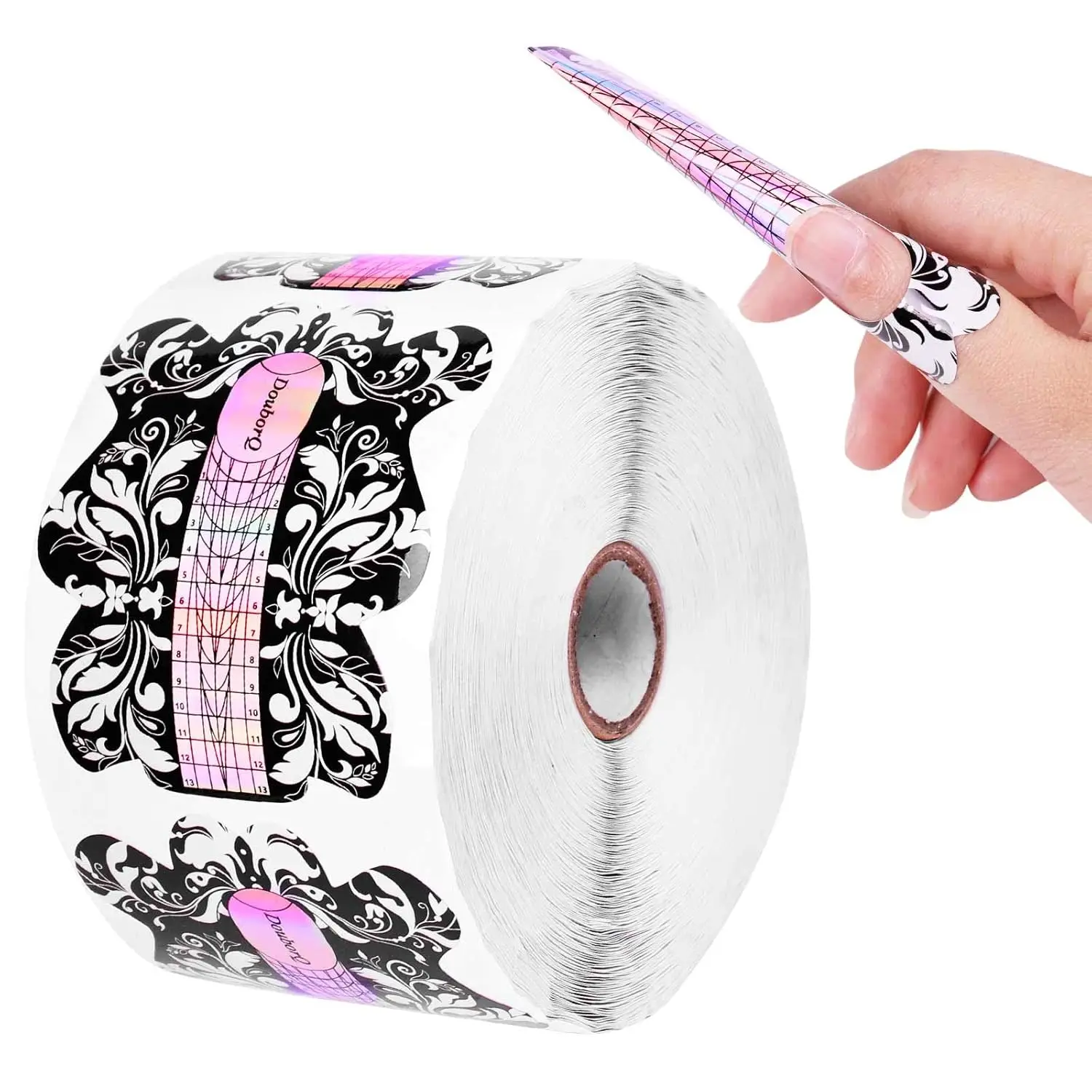 500PCS Acrylic Nail Forms for Nail Extension, Self-Adhesive UV Gel Nail Tips Guide Stickers, Waterproof & Dustproof Manicure
500PCS Acrylic Nail Forms for Nail Extension, Self-Adhesive UV Gel Nail Tips Guide Stickers, Waterproof & Dustproof Manicure
