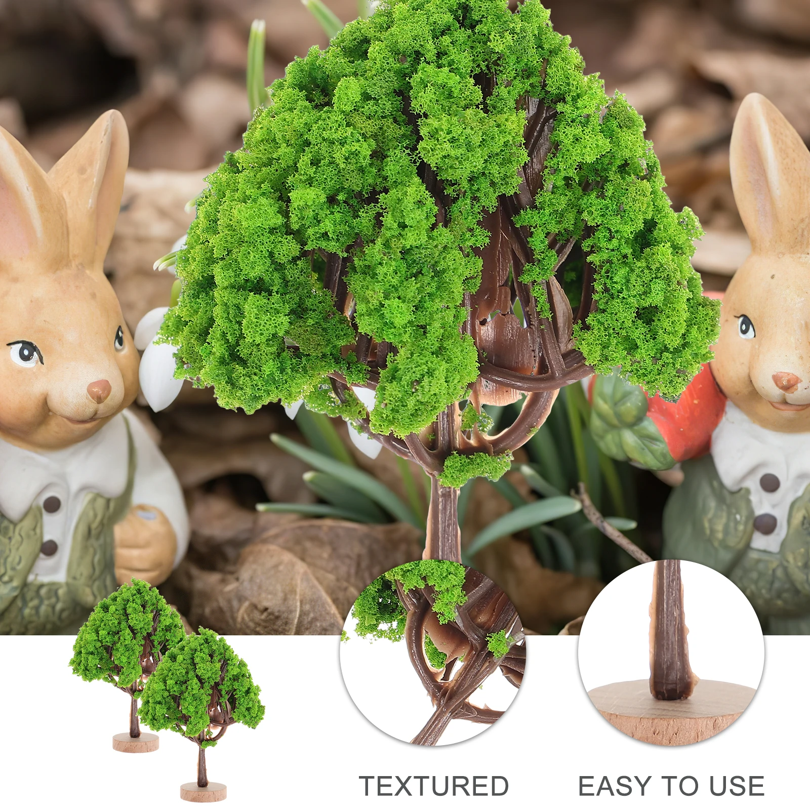 2Pcs MiniatureLandscape Decorative Fake Wood Plastic Toy Trees Desk Living Room Dollhouse Christmas Sand Table Layout Model
2Pcs MiniatureLandscape Decorative Fake Wood Plastic Toy Trees Desk Living Room Dollhouse Christmas Sand Table Layout Model