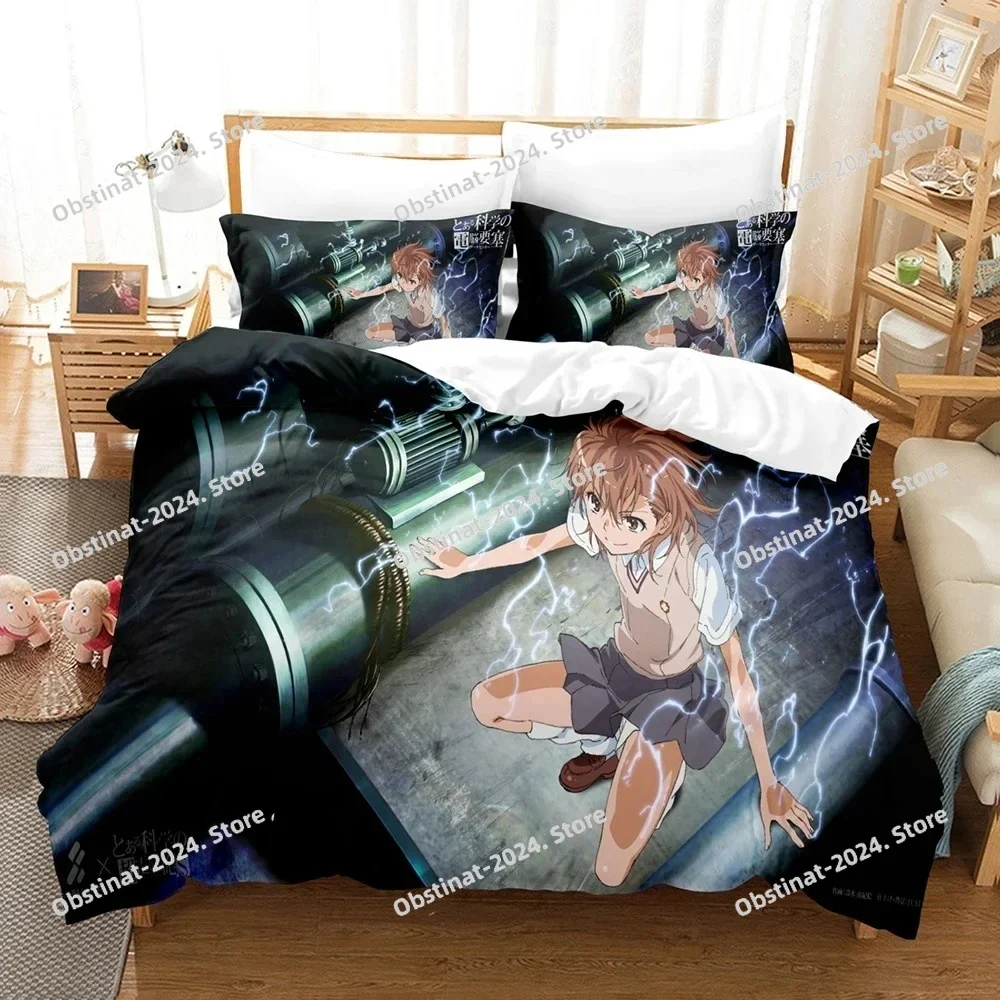 Anime Certain Scientific Railgun Misaka Mikoto Bedding Set Boys Girls Twin Queen Size Duvet Cover Pillowcase Bed Kids Adult
Anime Certain Scientific Railgun Misaka Mikoto Bedding Set Boys Girls Twin Queen Size Duvet Cover Pillowcase Bed Kids Adult