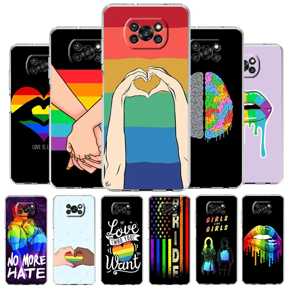 Gay LGBT Rainbow Pride Phone Case For Xiaomi Poco X3 NFC F3 M3 X4 X5 Pro 5G Mi 11 12 Lite Ultra 11T 11X 12T Pro 11i Clear Cover
Gay LGBT Rainbow Pride Phone Case For Xiaomi Poco X3 NFC F3 M3 X4 X5 Pro 5G Mi 11 12 Lite Ultra 11T 11X 12T Pro 11i Clear Cover