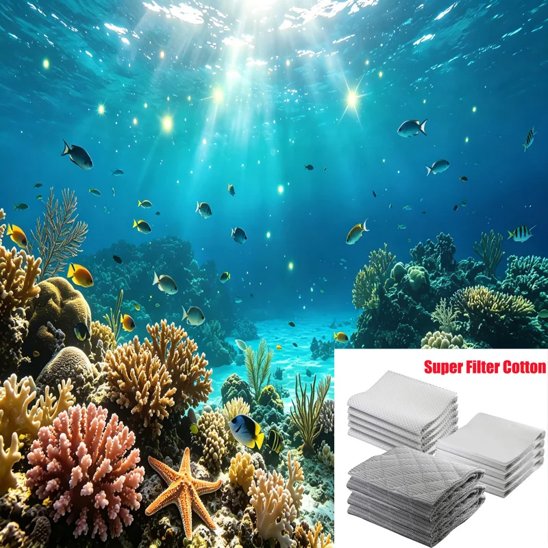5D Super Fish Aquarium Filter Reusable Glueless Filter Honeycomb Cotton Aquarium Fish Tank Bio Cotton Foam Skimmer Accessories
5D Super Fish Aquarium Filter Reusable Glueless Filter Honeycomb Cotton Aquarium Fish Tank Bio Cotton Foam Skimmer Accessories