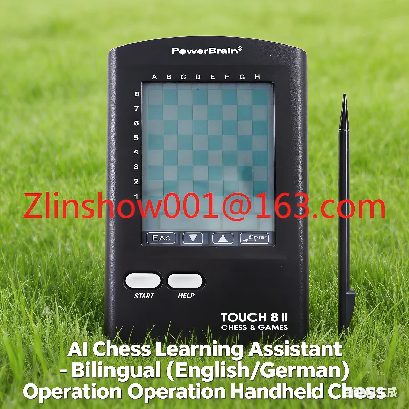 AI Chess Learning Assistant - Handheld International Chess with Bilingual (English/German) Operation
AI Chess Learning Assistant - Handheld International Chess with Bilingual (English/German) Operation